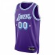 Los Angeles Lakers Nike 2021/22 Swingman Custom Jersey - City Edition - Purple