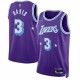 Anthony Davis Los Angeles Lakers Nike 2021/22 Swingman Jersey - City Edition - Purple