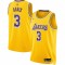 Anthony Davis Los Angeles Lakers Nike 2021/22 Diamond Swingman Jersey - Icon Edition - Gold