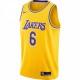 LeBron James Los Angeles Lakers Nike 2021/22 #6 Swingman Player Jersey - Gold - Icon Edition