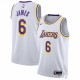 LeBron James Los Angeles Lakers Nike Unisex 2022/23 Swingman Jersey - White - Association Edition