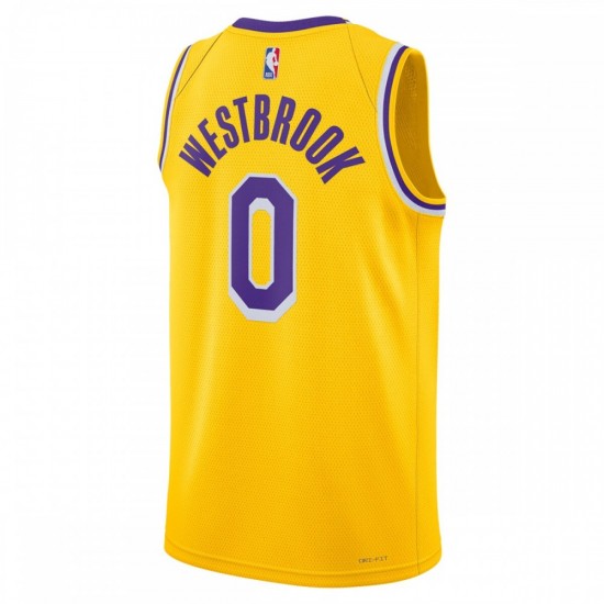 Russell Westbrook Los Angeles Lakers Nike Unisex 2022/23 Swingman Jersey - Icon Edition - Gold