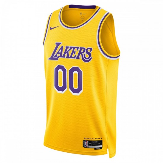 Los Angeles Lakers Nike Unisex 2022/23 Swingman Custom Jersey Gold - Icon Edition