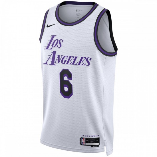 LeBron James Los Angeles Lakers Nike Unisex 2022/23 Swingman Jersey - City Edition - White