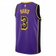 Anthony Davis Los Angeles Lakers Jordan Brand 2022/23 Statement Edition Swingman Jersey - Purple