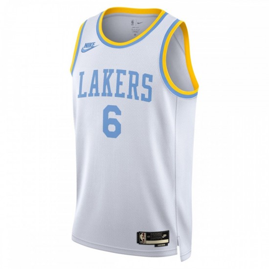 LeBron James Los Angeles Lakers Nike 2022/23 Swingman Jersey White - Classic Edition