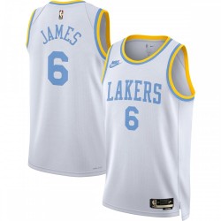 LeBron James Los Angeles Lakers Nike 2022/23 Swingman Jersey White - Classic Edition