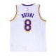 Men's Los Angeles Lakers Kobe Bryant #8 White Swingman Jersey - Association Edition