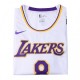 Men's Los Angeles Lakers Kobe Bryant #8 White Swingman Jersey - Association Edition