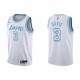 Men's Los Angeles Lakers Anthony Davis #3 Nike White 2020/21 Swingman Jersey - City Edition