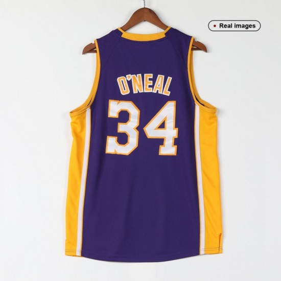 Los Angeles Lakers Lakers O'NEAL #34 Throwback Mitchell & Ness Purple 1999/00 Swingman NBA Jersey