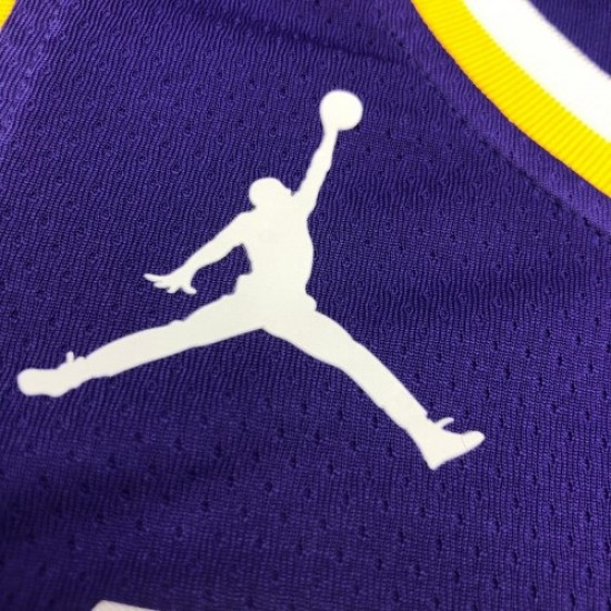 Men's Los Angeles Lakers Kobe Bryant #8 Jordan Purple 20/21 Swingman Jersey - Statement Edition