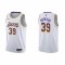 Men's Los Angeles Lakers Dwight Howard #39 Nike White Swingman NBA Jersey - Association Edition