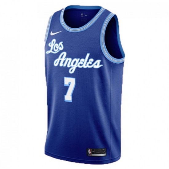 Men's Los Angeles Lakers Carmelo Anthony #7 Nike Blue Swingman NBA Jersey - Classic Edition