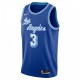 Men's Los Angeles Lakers Anthony Davis #3 Nike Blue 20/21 Swingman Jersey - Classic Edition