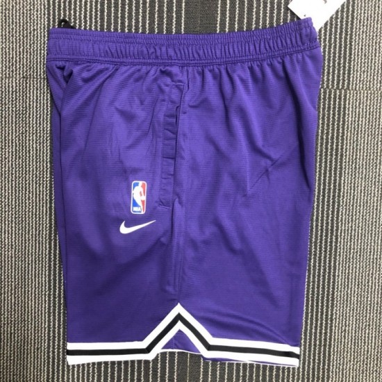 Men's Los Angeles Lakers Training Shorts - Purple