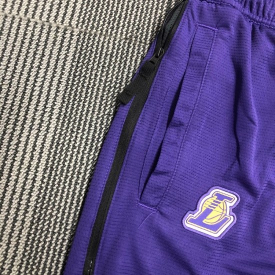 Men's Los Angeles Lakers Training Shorts - Purple