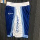 Men's Los Angeles Lakers Lakers Nike Blue 2021/22 Swingman Shorts - Classic Edition