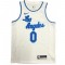 Men's Los Angeles Lakers Russell Westbrook #0 Nike White Swingman NBA Jersey - Classic Edition