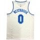 Men's Los Angeles Lakers Russell Westbrook #0 Nike White Swingman NBA Jersey - Classic Edition