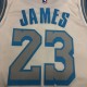 Men's Los Angeles Lakers LeBron James #23 Nike White 2020/21 Swingman Jersey - City Edition