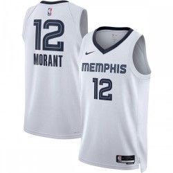 Ja Morant Memphis Grizzlies Nike Unisex 2022/23 Swingman Jersey - Association Edition - White