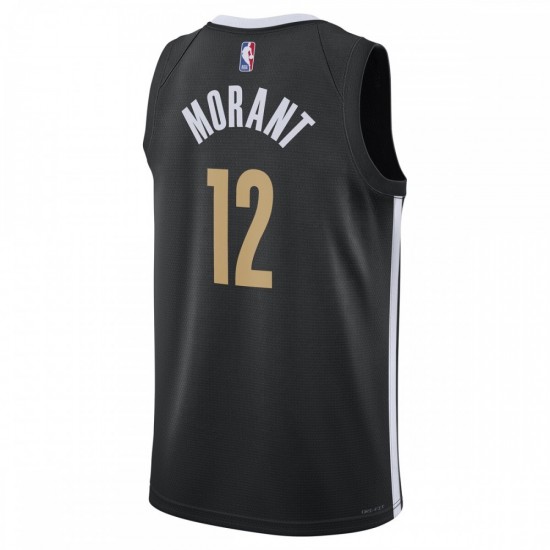 Ja Morant Memphis Grizzlies Nike Unisex 2023/24 Swingman Jersey - Black - City Edition