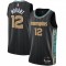 Men's Memphis Grizzlies Ja Morant #12 Nike Black 2020/21 Swingman Jersey - City Edition