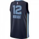 Men's Memphis Grizzlies Ja Morant Nike Navy 2020/21 Swingman Jersey - Icon Edition