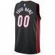 Miami Heat Nike Swingman Custom Jersey Black - Icon Edition