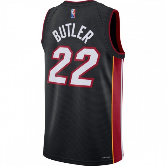 Jimmy Butler Miami Heat Nike 2021/22 Diamond Swingman Jersey - Icon Edition - Black