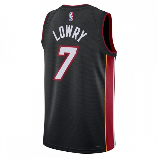 Kyle Lowry Miami Heat Nike Unisex 2022/23 Swingman Jersey - Icon Edition - Black