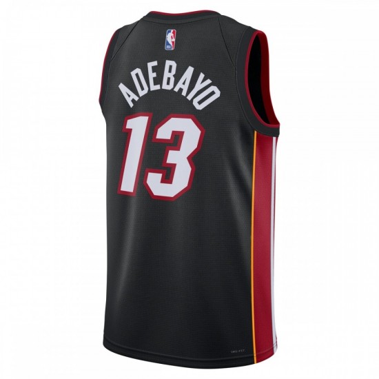 Bam Adebayo Miami Heat Nike Unisex 2022/23 Swingman Jersey - Icon Edition - Black