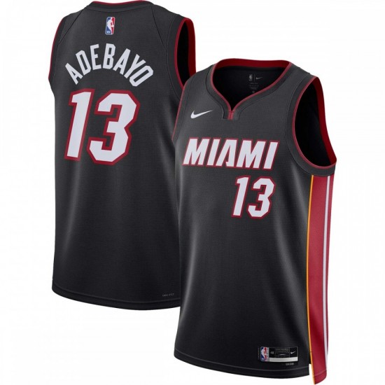 Bam Adebayo Miami Heat Nike Unisex 2022/23 Swingman Jersey - Icon Edition - Black