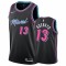 Men's Miami Heat Bam Adebayo #13 Black 19-20 Swingman Jersey - City Edition