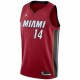 Men's Miami Heat Tyler Herro #14 Jordan Red 20/21 Swingman Player Jersey - Statement Edition