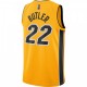 Men's Miami Heat Jimmy Butler #22 Nike Yellow 20/21 Swingman Jersey - Earned Edition