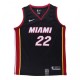 Men's Miami Heat Jimmy Butler #22 Nike Black 2020/21 Swingman Jersey - Icon Edition