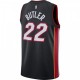 Men's Miami Heat Jimmy Butler #22 Nike Black 2020/21 Swingman Jersey - Icon Edition