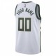 Milwaukee Bucks Nike 2020/21 Swingman Custom Jersey - Association Edition - White