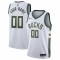 Milwaukee Bucks Nike 2020/21 Swingman Custom Jersey - Association Edition - White