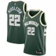 Khris Middleton Milwaukee Bucks Nike 2020/21 Swingman Jersey Hunter Green - Icon Edition