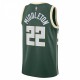 Khris Middleton Milwaukee Bucks Nike Unisex 2022/23 Swingman Jersey - Icon Edition - Hunter Green