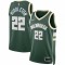 Khris Middleton Milwaukee Bucks Nike Unisex 2022/23 Swingman Jersey - Icon Edition - Hunter Green