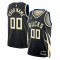 Milwaukee Bucks Jordan Brand Unisex 2022/23 Swingman Custom Jersey - Statement Edition - Black