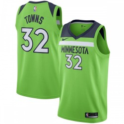 Karl-Anthony Towns Minnesota Timberwolves Nike Swingman Jersey - Statement Edition - Green