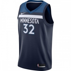 Karl-Anthony Towns Minnesota Timberwolves Nike Swingman Jersey Navy - Icon Edition