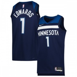 Anthony Edwards Minnesota Timberwolves Nike Unisex 2022/23 Swingman Jersey - Icon Edition - Navy