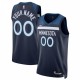 Minnesota Timberwolves Nike Unisex 2022/23 Swingman Custom Jersey Navy - Icon Edition