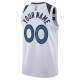 Minnesota Timberwolves Nike Unisex 2022/23 Swingman Custom Jersey White - Association Edition